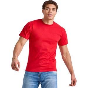 Haute qualité 100% coton t-shirts homme 2025 été t-shirts décontractés couleur unie Couple surdimensionné t-shirts noir blanc gris hauts de sport - Product Image 1