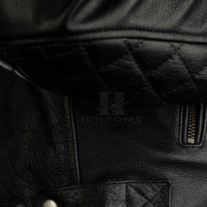 2025 Precio de venta completo Chaquetas de moto para hombres Diseño personalizado Bicicleta Carreras Precio razonable Chaqueta de moto de cuero genuino para hombres - Product Image 3
