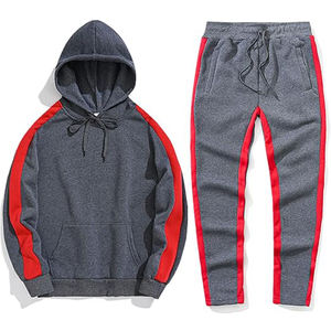 2024 New Custom <b>Velour</b> <b>Tracksuit</b> for <b>Men</b> 100% Cotton Stripe Joggers Suits Set Plus Size Wholesale Winter <b>Tracksuits</b> - Product Image 1
