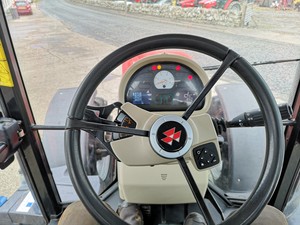 Tracteur agricole Massey Ferguson 7614 à roues, 50 CV, moteur diesel, couleur rouge, tracteur agricole d'occasion avec boîte de vitesses et pompe - Product Image 4