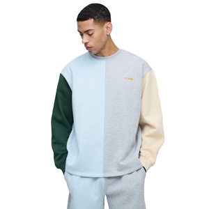 Sudadera de cuello redondo con soporte para hombre y mujer de alta calidad Opción de logotipo personalizado Material saludable de color sólido-para otoño - Product Image 1