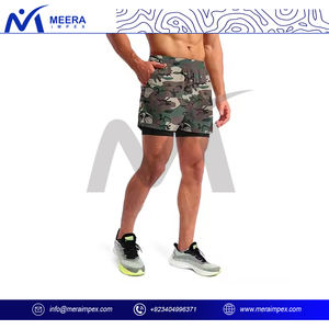 กางเกงขาสั้นผู้ชายแห้งเร็วระบายอากาศได้ดีกางเกงขาสั้นฤดูร้อนสำหรับออกกำลังกายวิ่งยิมฝึกออกกำลังกายฟิตเนสชายหาดและชุดลำลอง - Product Image 4