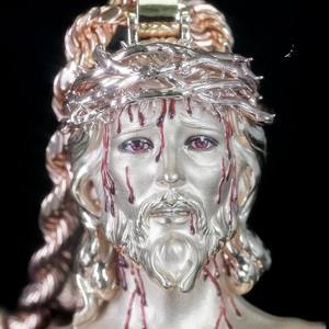 Custom Jesus <b>Pendant</b> Necklace VVS Moissanite Iced Out Hip Hop Style Rhodium Plated <b>Charm</b> <b>Pendants</b> - Product Image 4