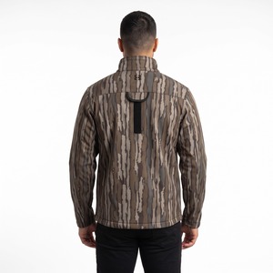 Veste Softshell de Chasse Respirante avec Poches Zippées en Polaire, Logo Personnalisé Brodé, Vente en Gros OEM - Product Image 2