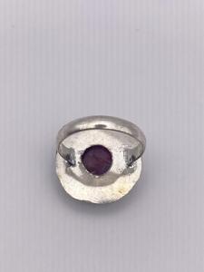 แหวนลาริมาร์สีเงินสเตอร์ลิงพร้อมทับทิม925ดีไซน์คลาสสิกแหวนของขวัญครบรอบแต่งงาน/วันเกิด - Product Image 4