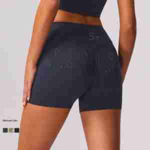 Pantalones Cortos de Ciclismo para Mujer, Color Azul Cielo, Novedad 2025, para Verano, Elásticos, para Yoga, 100% Algodón, Transpirables, de Secado Rápido, Impermeables - Product Image 3