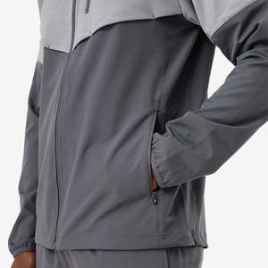 เสื้อแจ็กเก็ตระบายอากาศได้ดีมีซิปสะท้อนแสงทำจากโพลีเอสเตอร์100% ออกแบบได้ตามต้องการ - Product Image 5