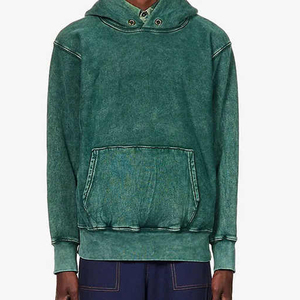 100% Cotton Designer Heavyweight Vintage <b>Men</b> Distressed Sun Faded Custom Blank <b>Hoodies</b> basics, cotton blended <b>hoodies</b> - Product Image 6