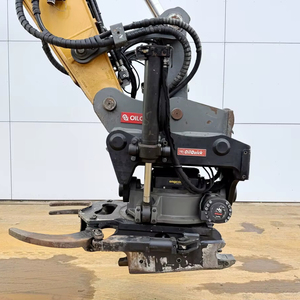 Accesorio de Pinza Rotatoria Inclinable para Excavadora, Rotación de 360°, Pinza Hidráulica con Sistema OilQuick, Equipo Agrícola, Motor - Product Image 1