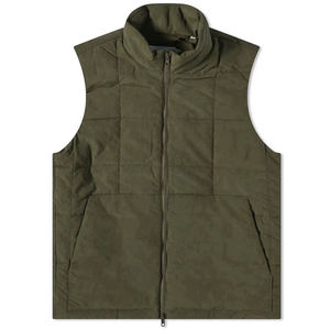 Chaleco Bomber de invierno informal para hombre, chaleco acolchado con logotipo personalizado, material de lona acolchado impermeable, chaleco acolchado de talla grande para invierno - Product Image 6