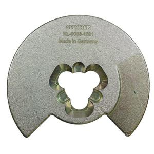 Gedore KL-0033-1601 <b>Tool</b> <b>Set</b> Pressure Plate with Locking Device Size 0A - Product Image 1