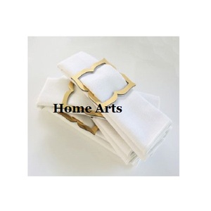 Ensemble de 2 anneaux à serviettes en aluminium, design papillon, taille et forme personnalisées, porte-serviettes pour les meilleures ventes - Product Image 4