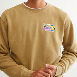 2025 sudaderas de cuello redondo para hombre más vendidas personalizadas 100% algodón transpirable con diseño impreso para ropa de invierno - Product Image 4