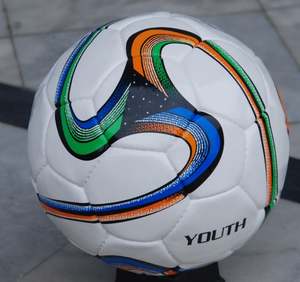 BALÓN DE FÚTBOL DE FUTBOL DE FÚTBOL DE ALTA CALIDAD TAMAÑO 5 PU FIJADO TÉRMICO - Product Image 1