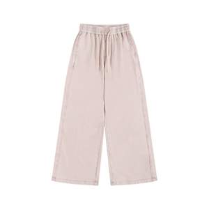 Pantalones de chándal de lana de algodón de alta calidad unisex personalizados de talla grande estilo informal de invierno característica transpirable para hombres y mujeres - Product Image 3