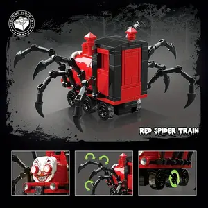 Red Spider Train 262pc Educational Toy Imaginative Play Skill Development Perfect Gift For Kids