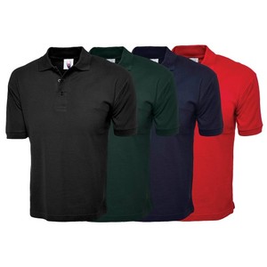Polos de golf personnalisés vêtements brodés en vrac vierges de sublimation polo de rugby unisexe de marque en coton personnalisé - Product Image 1
