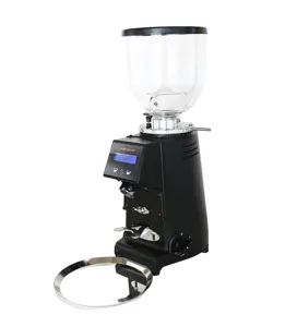 TOP QUALITY ITALIAN PROFESSIONAL COFFEE GRINDER ONDEMAND FOR CAFES AND HORECA FLAT BURRS 64mm BLACK