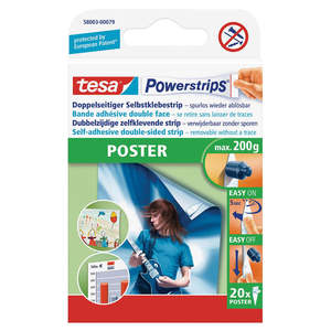 Juego de 3 Cintas Adhesivas Tesa Powerstrips, Solución Práctica - Product Image 2