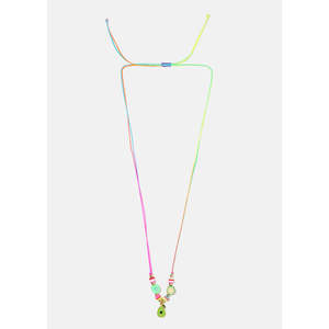 Collana Bohémien con Perline a Forma di Frutta Placcata Oro Catena Trendy in Lega con Zirconi e Perle per Feste o Regali - Product Image 2