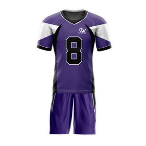 Drapeau quantité minimale de commande bas sur mesure uniforme de football vêtements de sport uniforme de football drapeau léger respirant - Product Image 1