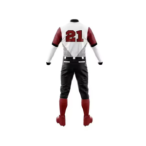 Tenues de baseball personnalisées OEM, couleur par sublimation, nom d'équipe personnalisé, meilleure qualité, transfert thermique professionnel - Product Image 5