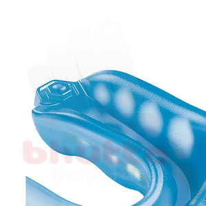 Protège-dents personnalisable pour jeunes et adultes pour le football, le hockey, la boxe, le grappling, les arts martiaux - Équipement de protection souple en caoutchouc avec sac inclus - Product Image 4