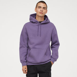 เสื้อฮู้ดโอเวอร์ไซส์สำหรับผู้ชายสไตล์ลำลองเสื้อมีฮู้ดผ้าฟลีซแบบสวมหัวสำหรับผู้ชายเสื้อผ้าแนวสตรีทพิมพ์ลายโลโก้แบบกำหนดเอง - Product Image 3