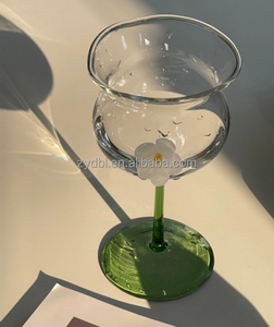 Venta al por mayor de <span class=keywords><strong>copas</strong></span> de vino personalizables de fábrica <span class=keywords><strong>con</strong></span> patrones decorativos para regalos de vacaciones - Product Image 4