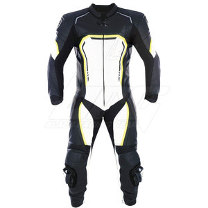 Material duradero logotipo personalizado moto traje de cuero resistente moto traje de cuero para la venta - Product Image 4