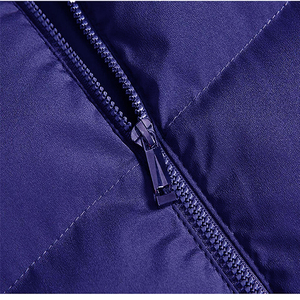 Gilet matelassé à capuche pour homme sans manches avec fermeture éclair Vestes rembourrées Manteau léger matelassé Gilet imperméable avec poches - Product Image 4