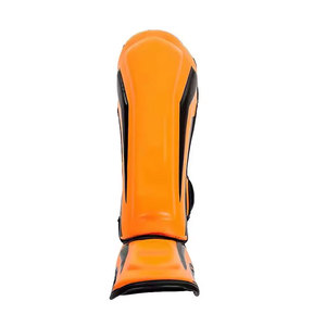 Venta al por mayor de alta calidad MMA Muay Thai Kick Boxing entrenamiento pierna espinilleras para los hombres de alta calidad bajo precio pierna espinilleras - Product Image 3