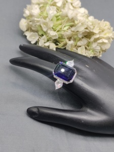 แหวนนิ้วเพชรแบบอเมริกัน Sku-5962 E4 - Product Image 4