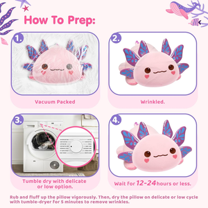 EN STOCK Peluches Douces et Mignonnes Kawaii Animaux <span class=keywords><strong>Axolotl</strong></span> Jouets Poupées Enfants Bébé <span class=keywords><strong>Axolotl</strong></span> - Product Image 3