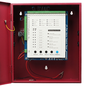 Paneles de <span class=keywords><strong>control</strong></span> de alarma de incendio convencionales de 4 zonas para sistema de alarma de incendio - Product Image 2