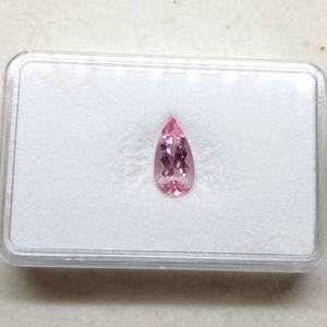 Morganita rosada cultivada en laboratorio, berilo, forma de pera, calidad AAA, piedras preciosas sueltas a precio de fábrica, formas personalizadas - Product Image 2