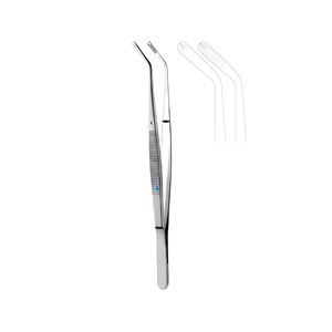 Adson คีมหนีบทิชชู่สแตนเลสสตีลเยอรมันขนาด120มม. เครื่องมือผ่าตัดปรับขนาดได้ตามต้องการ - Product Image 5