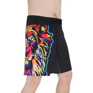 Pantalones Cortos Deportivos TWILL de Alta Calidad, de Poliéster, para MMA, Judo, Compresión, Lucha, Boxeo, Muay Thai, Gimnasio, Artes Marciales, para Hombres Adultos - Product Image 3