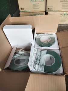 พรีเมี่ยมที่มีคุณภาพสีเขียวเทปกันน้ำดอกไม้เทปช่อดอกไม้วัสดุบรรจุภัณฑ์ - Product Image 4