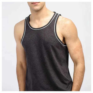 Nuevo entrenamiento gimnasio chicos camisetas sin mangas al por mayor mejores hombres camiseta sin mangas hombres camisetas sin mangas personalizadas culturismo Stringer Fitness camisetas gimnasios hombres - Product Image 2