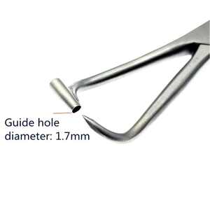 Pinces orthopédiques pointues pour la réduction osseuse avec guide en acier, pinces chirurgicales osseuses, instruments orthopédiques par SurgiRight Instruments - Product Image 6