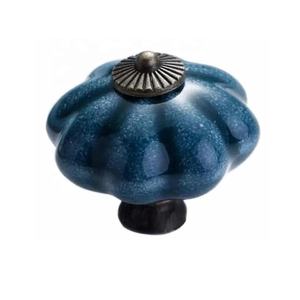 Citrouille Design armoire boutons Chic boutons en céramique pour commodes placard armoire placard tiroir armoires de cuisine commode boutons - Product Image 1