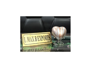 Modern Design Keepsake Urns for Human Ashes Enamel Finished Heart Metal Adult Cremation Urns For <b>Funeral</b> <b>Supply</b> - Product Image 1