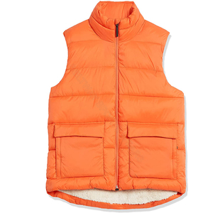 Vente en gros de doudounes en nylon pour hommes de haute qualité personnalisées, gilet avec capuche, gilet tendance de haute qualité pour hommes - Product Image 4