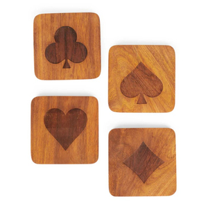 Handmade Sheesham Wood Tea <b>Coaster</b> Square Heat Resistant Wooden <b>Drink</b> <b>Coasters</b> For Dining Table Accessories And Home Decor - Product Image 2