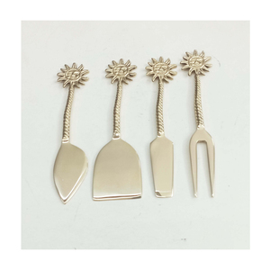 ชุดมีดชีสสุดหรู ชุดมีดชีส ด้ามจับดวงอาทิตย์คุณภาพพรีเมี่ยม วัสดุทองเหลือง มีทั้งดีไซน์และขนาด - Product Image 1