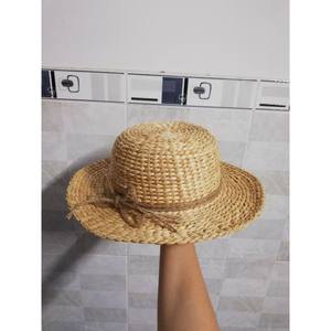 หมวกปีกกว้างหมวกผักตบชวาสินค้าเป็นมิตรกับสิ่งแวดล้อม - Product Image 2