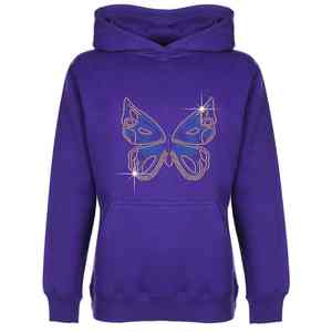 Sudadera con capucha personalizada con diseño de diamantes de imitación, cálida, acogedora, de forro polar, elegante, estilo urbano de invierno, moderna, brillante, tipo jersey. - Product Image 6