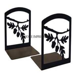 Calidad Superior Acacia Madera Hecho Color blanco Esmalte Acabado Antler Diseñador Más elegante Aspecto único Sujetalibros y soporte para libros - Product Image 6