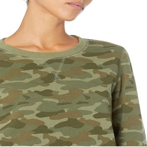 2026 Women's Oversize Cotton <b>Gym</b> <b>Sweatshirt</b> Casual Fitness Crew Neck Hood Fleece Washed Technique Nonwoven Fitness Casual Wear - Product Image 3